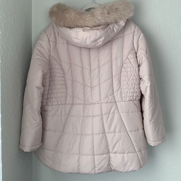 INTL D.T.T.A.L.S Ladies Winter Coat Puffer Full Zip   Pockets Hooded Size 2X - Picture 2 of 12